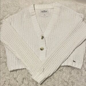Hollister Women's White Sweater